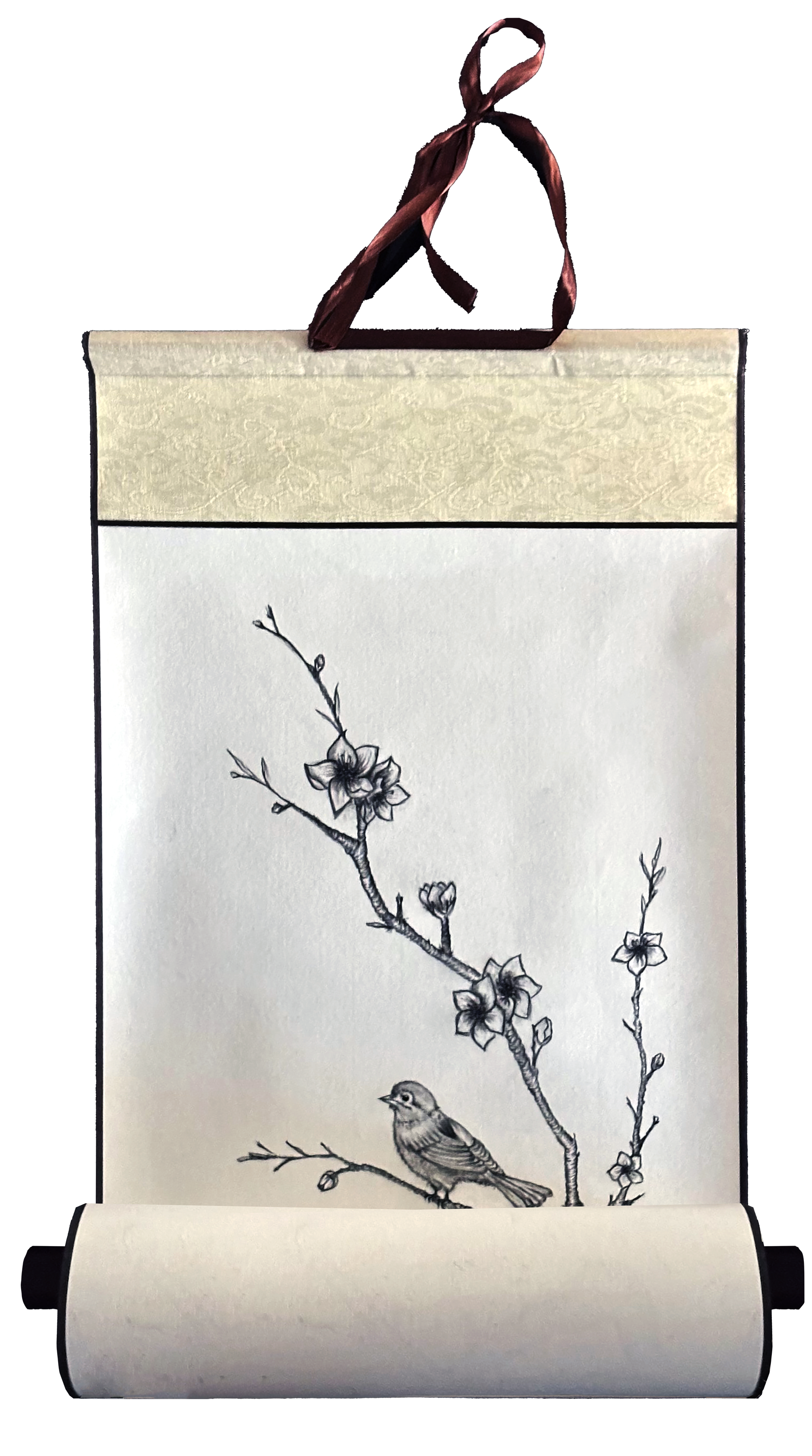 Japanese hanging scroll — kakejiku format